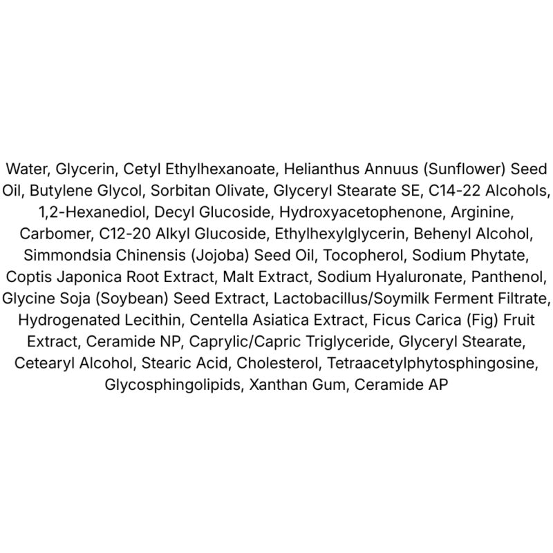 Manyo Pure Soybean Cleansing Milk lista ingrediente