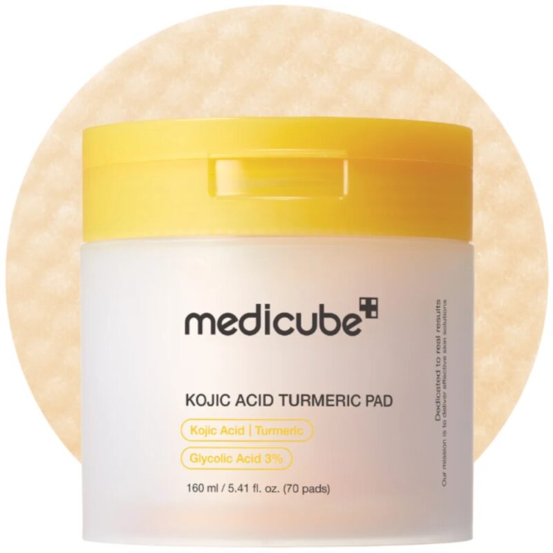 Medicube Kojic Acid Turmeric Pad (1)