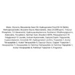 Shaishaishai Repair Milky Urea Glow Bubble Serum lista ingrediente