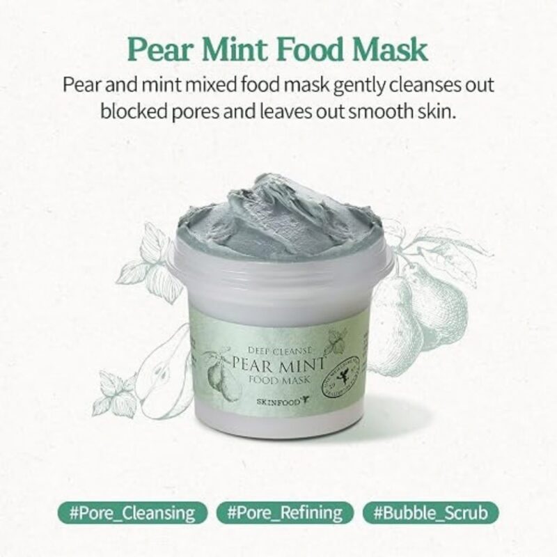 Skinfood Pear Mint Food Mask (2)