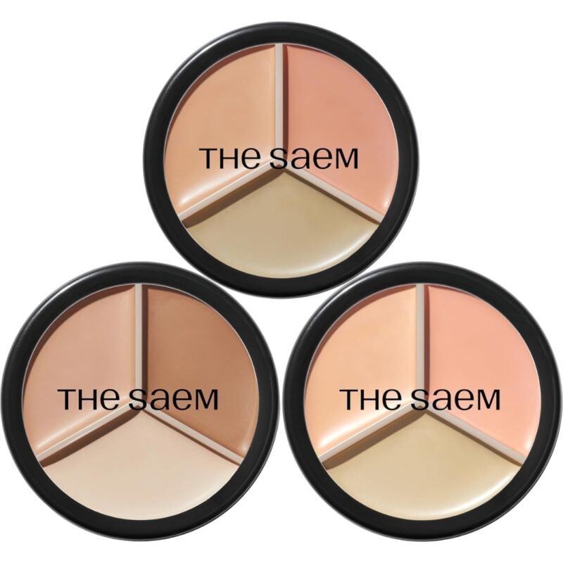 The Saem Cover Perfection Triple Pot Concealer