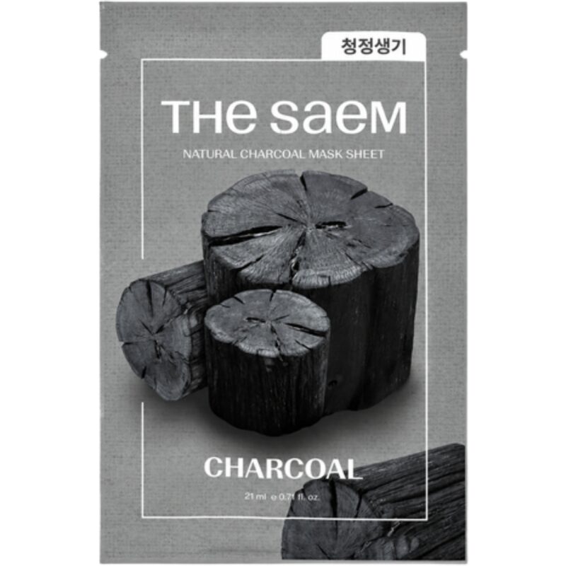 The Saem Natural Charcoal Mask Sheet The Saem Natural Charcoal Mask Sheet