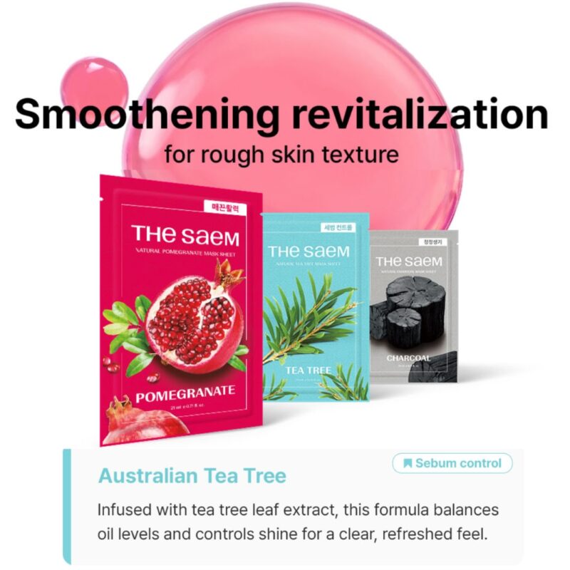 The Saem Natural Tea Tree Mask Sheet (1)