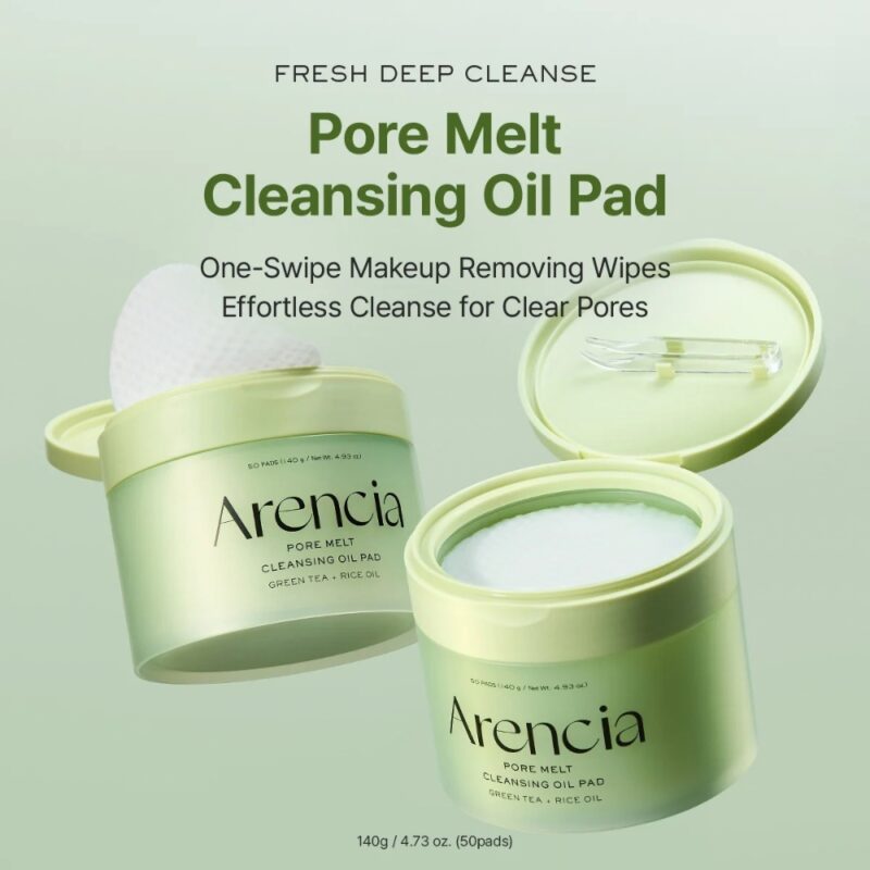 Arencia Pore Melt Cleansing Oil Pad (2)