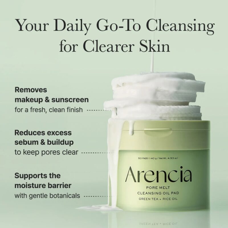 Arencia Pore Melt Cleansing Oil Pad (4)