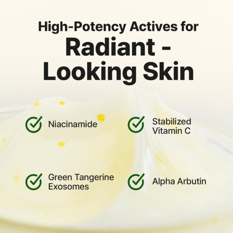 Goodal Green Tangerine Vita C Dark Spot Care Cream Alpha (6)