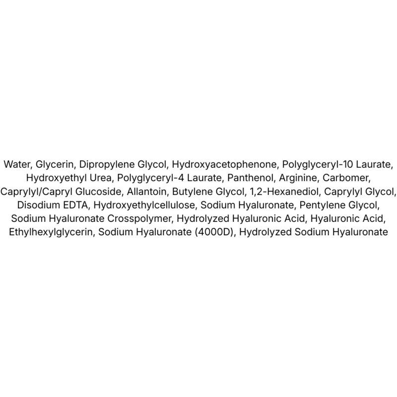 Mary and May Hyaluronic Panthenol Hydra Mask lista ingrediente