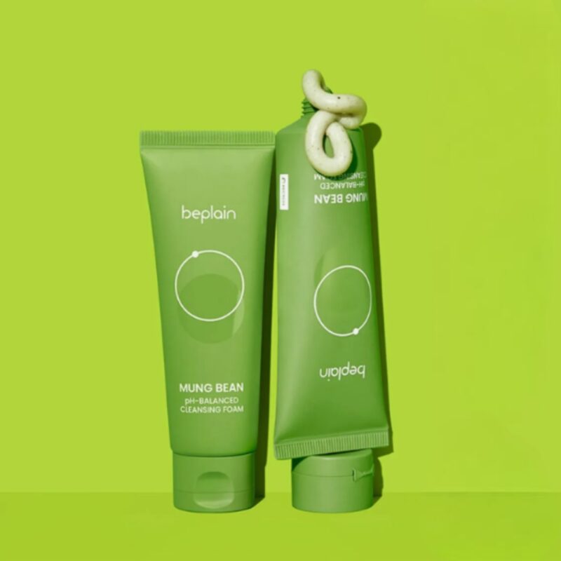 beplain Mung Bean Ph-balanced Cleansing Foam (2)