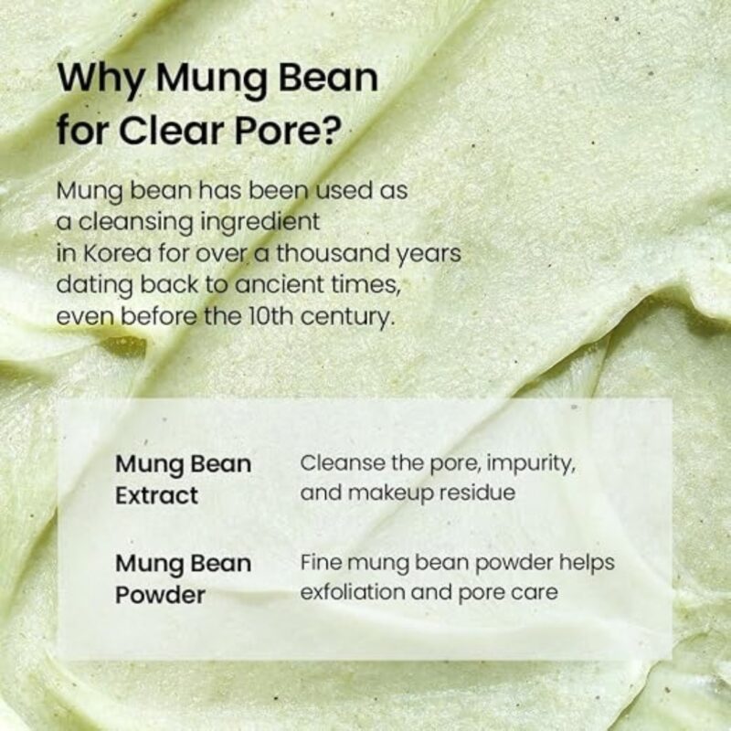 beplain Mung Bean Ph-balanced Cleansing Foam (5)